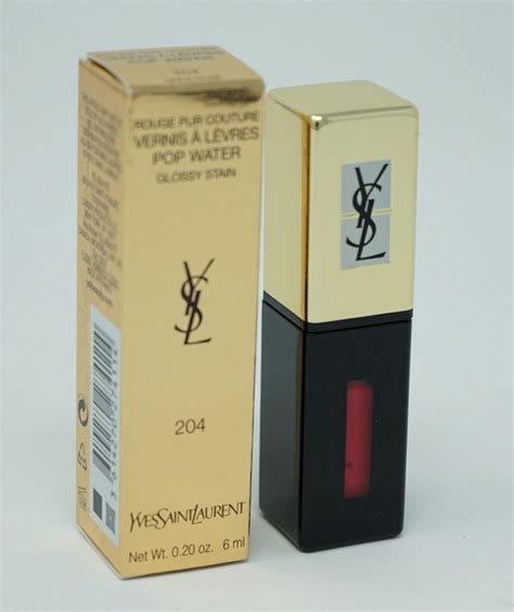 ysl lip vernis onde rose|YSL vernis a lips.